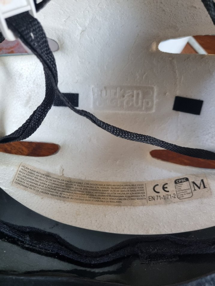 Renkli Baskılı cocuk Kaskı - Görsel 5