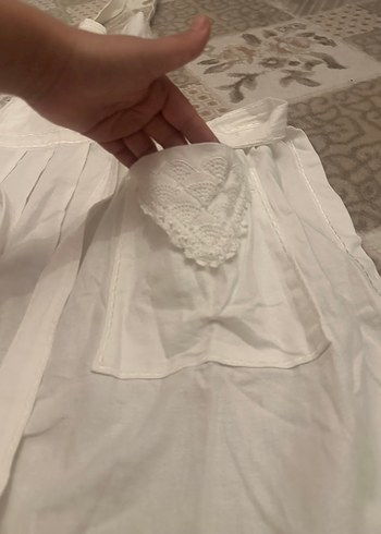  Beden beyaz Renk Vintage mutfak önlüğü
