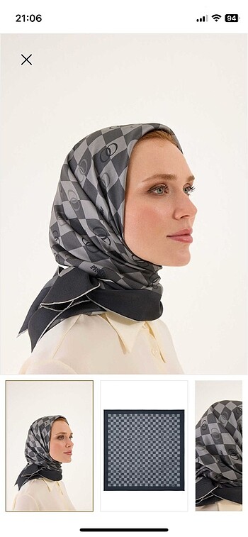 Imannoor İpek Eşarp