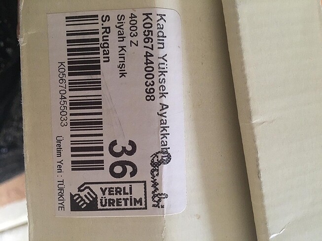 36 Beden siyah Renk Bambi marka Kadın Ayakkabı