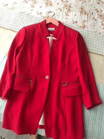 Diğer Kırmızı blazer ceket