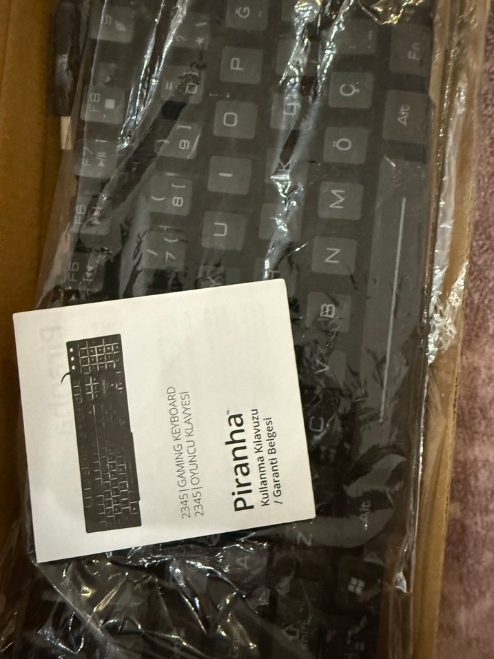 Piranha Çok Renkli Oyun Klavyesi - Görsel 4