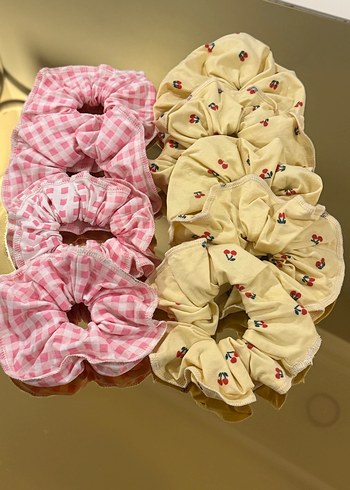 Kadın renkli  Fırfırlı Saç Tokası - Görsel 5