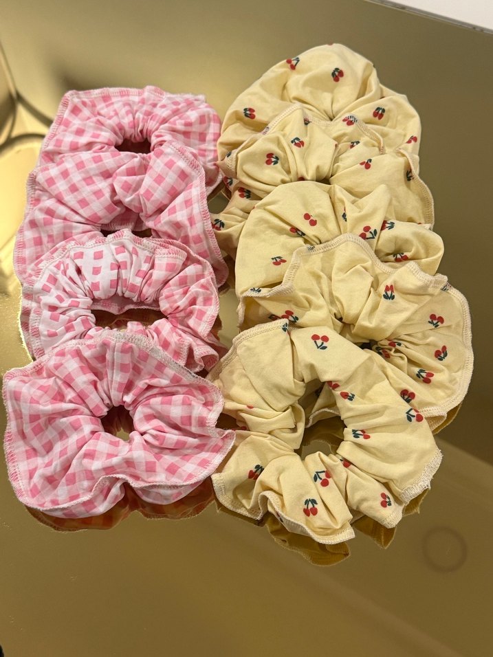 Kadın renkli  Fırfırlı Saç Tokası - Görsel 5