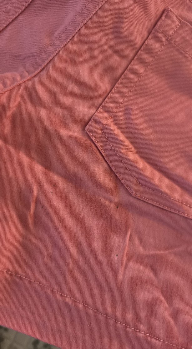 Pembe Kız Şort - Görsel 4