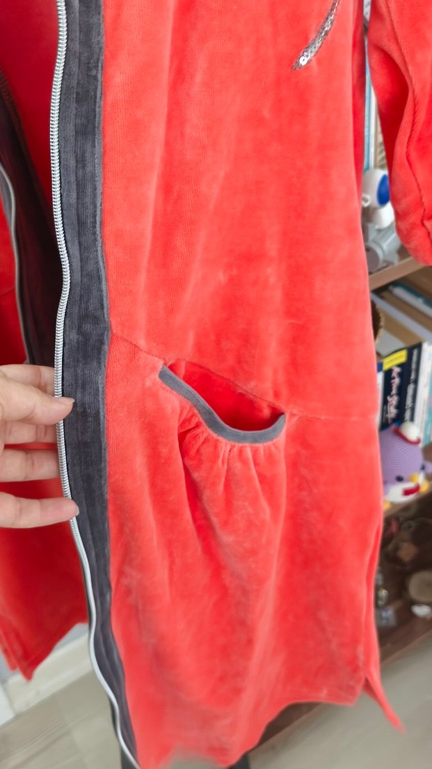 Bornoz Sabahlık kapüşonlu - Görsel 2