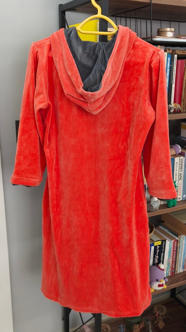 Bornoz Sabahlık kapüşonlu - Görsel 4