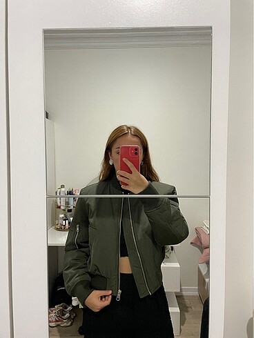 xs Beden Zara Bomber Ceket