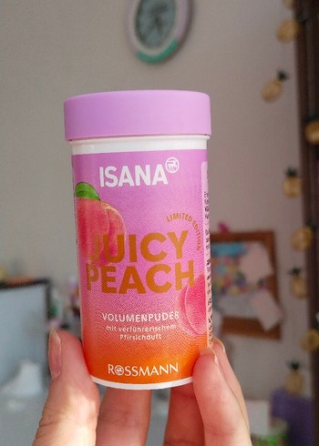 Isana Juicy Peach Pudra
