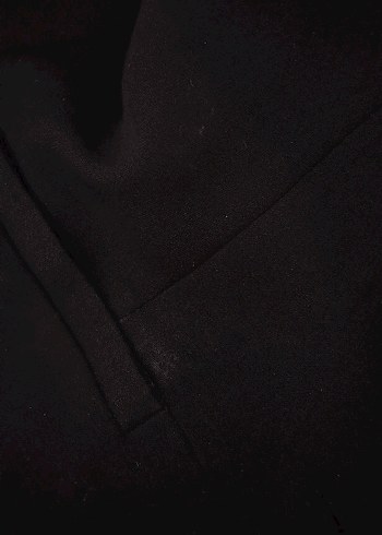 Diğer Düğmeli Siyah Kadın Blazer Ceket