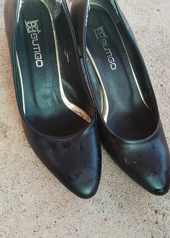 Siyah Kadın Topuklu Stiletto - Görsel 4