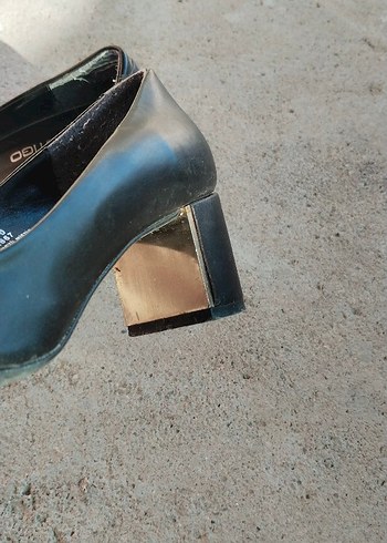 Siyah Kadın Topuklu Stiletto - Görsel 2