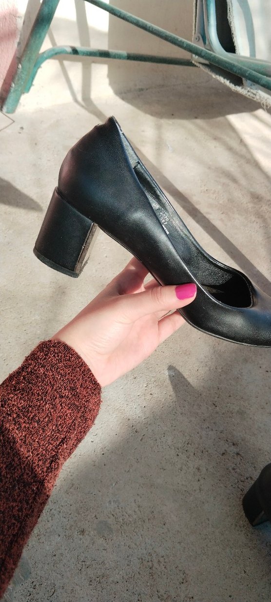 Siyah Kadın Topuklu Stiletto - Görsel 5