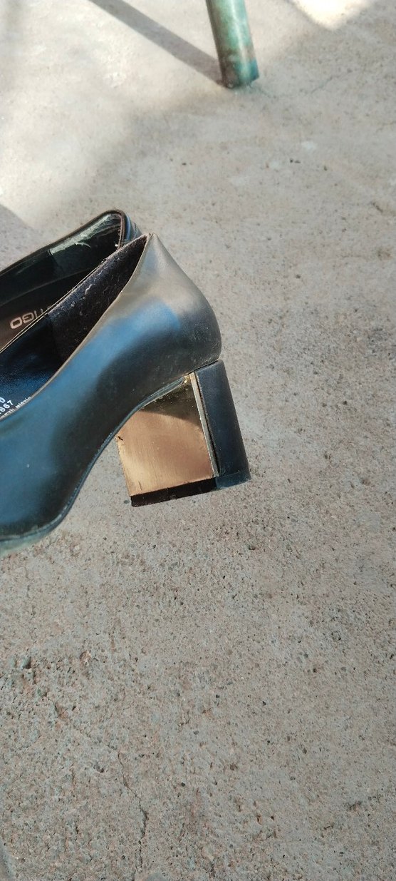 Siyah Topuklu Kadın Stiletto - Görsel 3