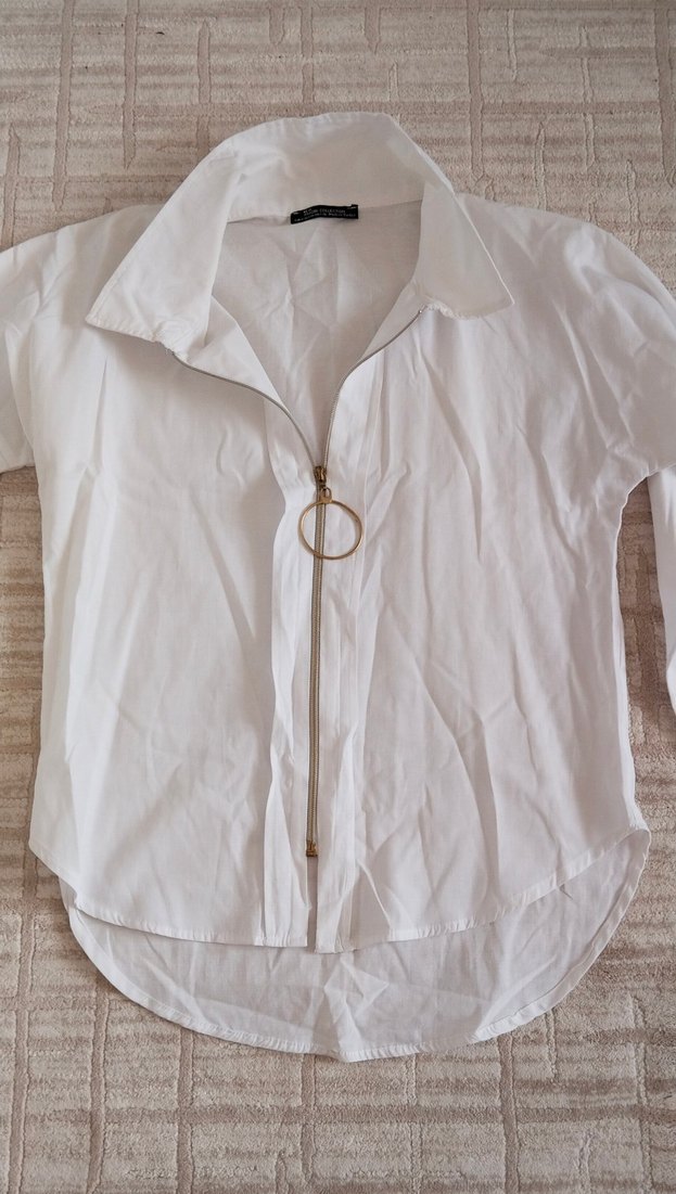 fermuarlı gömlek - Görsel 2