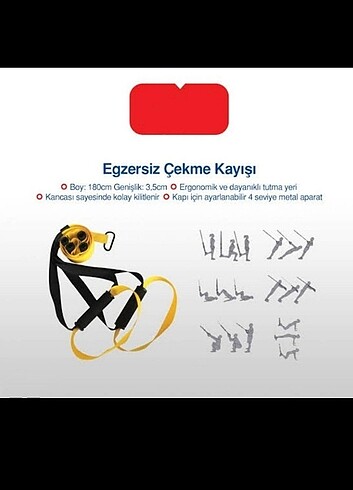 EGZERSİZ ÇEKME KAYIŞI