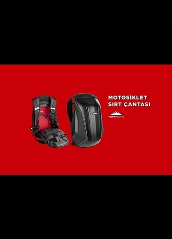 MOTOSİKLET SIRT ÇANTASI
