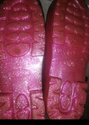 Parlak Pembe Kız Çocuk Yağmur Çizmesi - Görsel 6