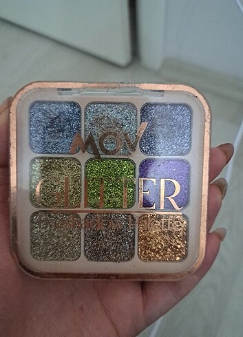 Mov 9'lu Far Paleti Glitter No: 02 