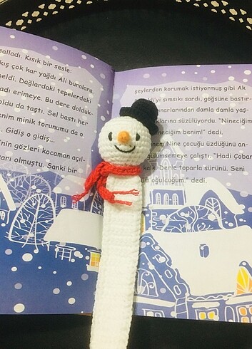 Diğer Kardan adam kitap ayraci ve anahtarlık 