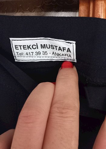 m Beden lacivert Regular Fit Kadın Kumaş Pantolon 38 beden