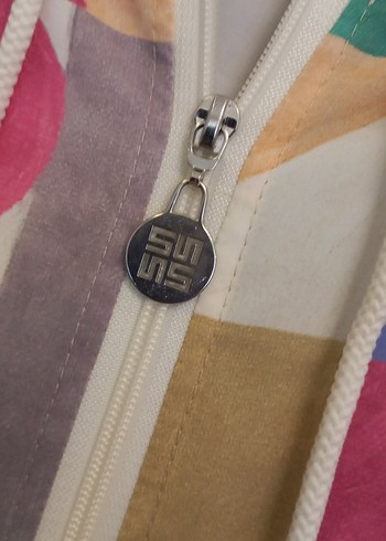 Renkli Bohem Uzun Kollu ceket  setrms 3 beden - Görsel 9