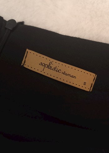 Dantel Detaylı Siyah Midi Kalem Etek s beden - Görsel 6