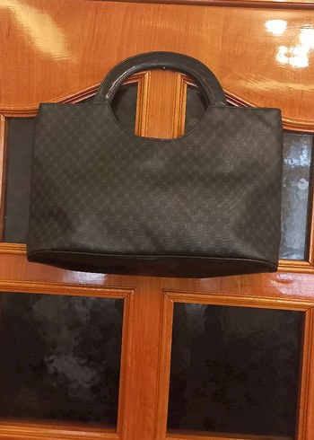 siyah Deri Kadın Çanta - Görsel 5