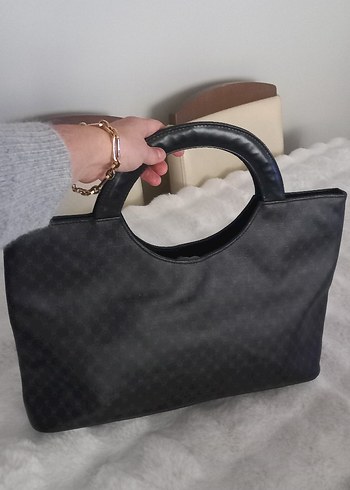 siyah Deri Kadın Çanta - Görsel 3