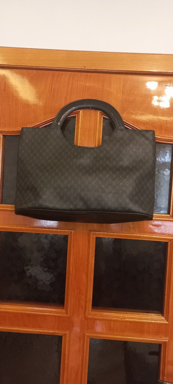 siyah  Deri Kadın Çanta - Görsel 5