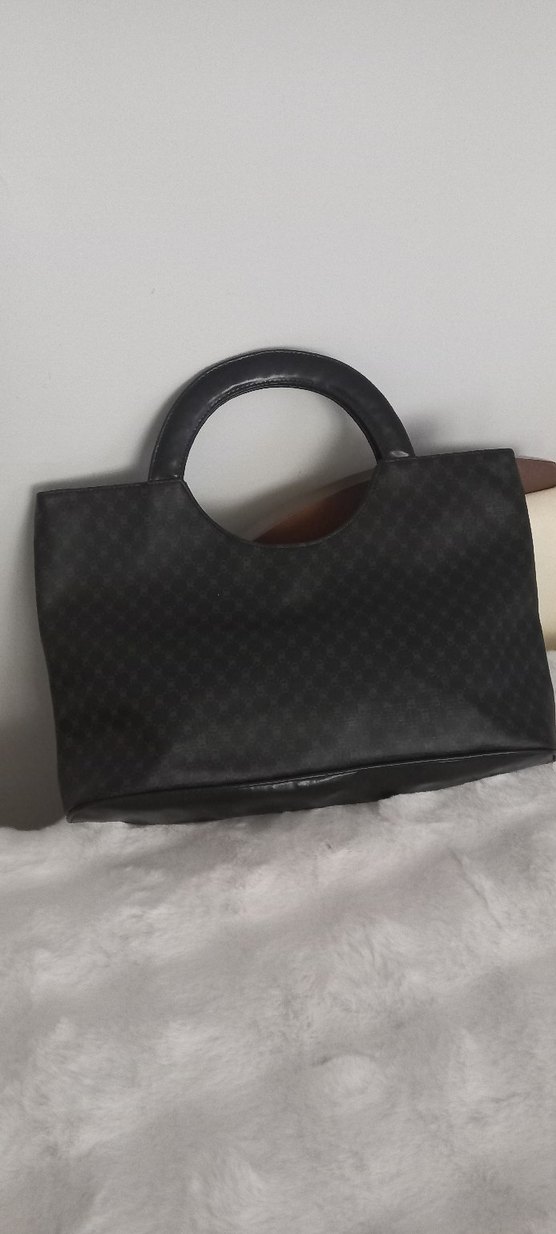 siyah  Deri Kadın Çanta - Görsel 4