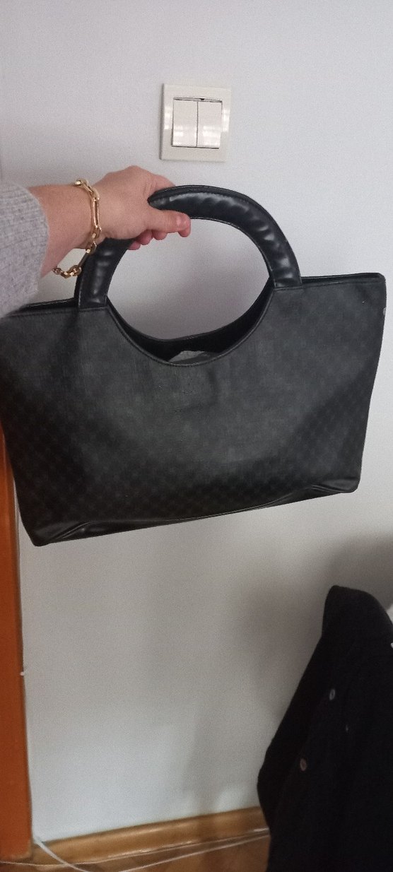 siyah  Deri Kadın Çanta - Görsel 2