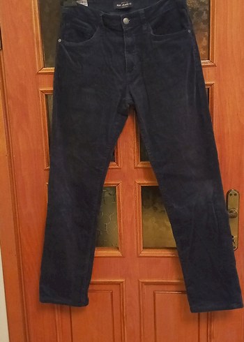 Lacivert Erkek kadife Pantolon 32/32 - Görsel 2