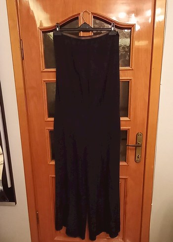 network 42 beden siyah straplez tulum - Görsel 2