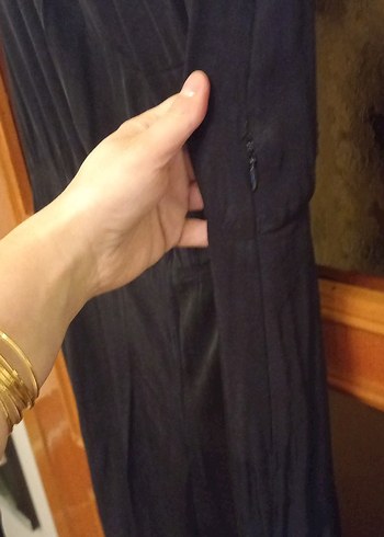 network 42 beden siyah straplez tulum - Görsel 3