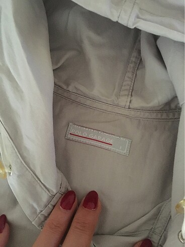 S beden taş rengi polo garage kısa kollu gömlek - Görsel 7