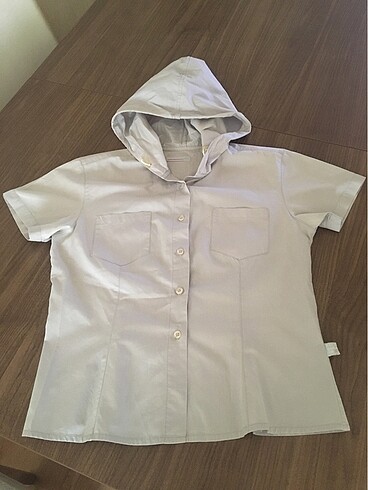 S beden taş rengi polo garage kısa kollu gömlek - Görsel 8