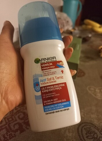 Garnier exfo fırça problemli ciltler için