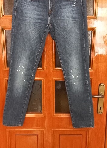 Mango jeans 40 beden lacivert kot pantolon yepyeni 