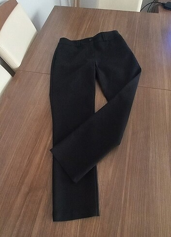 Koton 36 beden siyah klasik ofis kumaş pantolon 