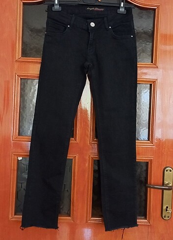 Bright Stars Bright denim 27/32 siyah kot pantolon yepyeni