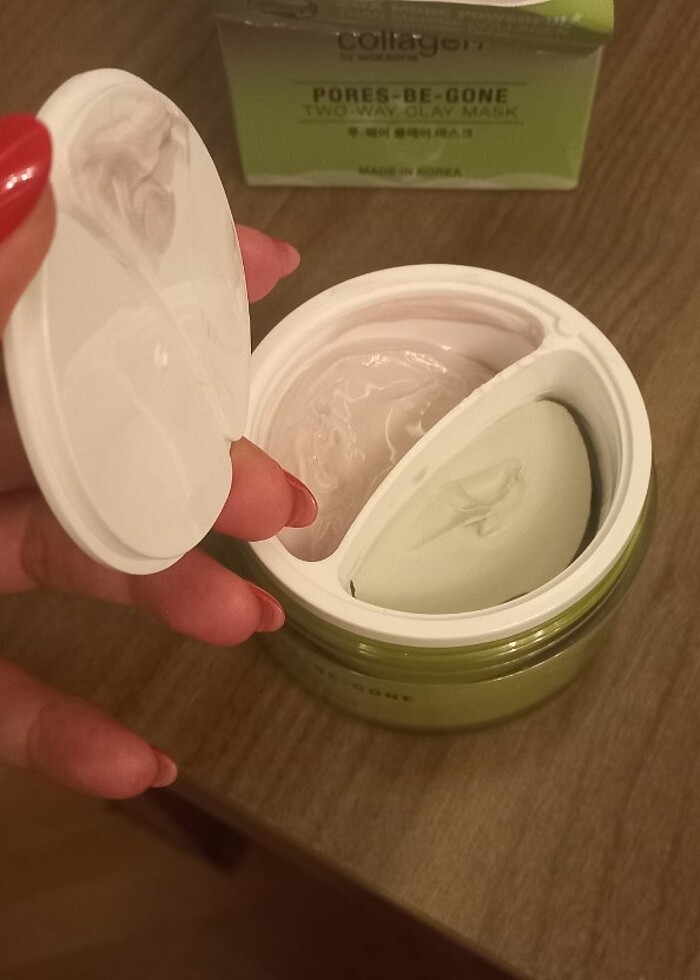 Collagen by watsons çift fazlı kil maskesi - Görsel 4