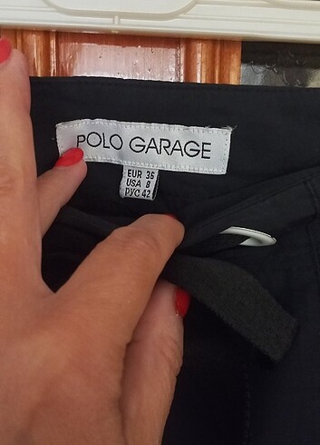 s Beden Polo garage 36 beden siyah tarz etek