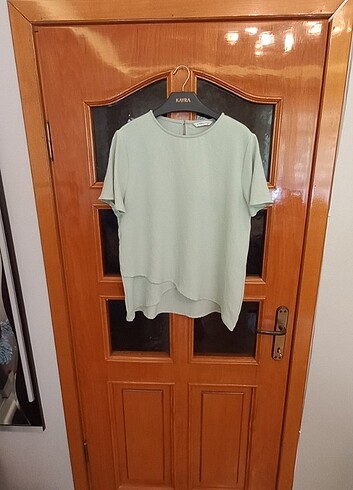l Beden Lcw 40 beden mint yeşili şık bluz