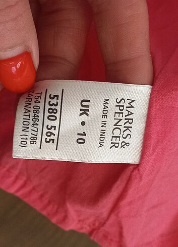 l Beden pembe Renk Marksandspencer 40 beden pembe muhteşem etek