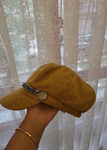American Vintage Hardal Tonlu Zincir Detayli Sapka