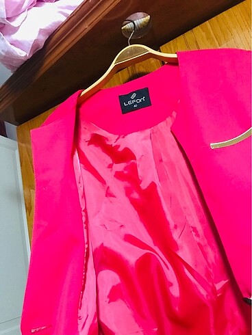 40 Beden pembe Renk Blazer ceket