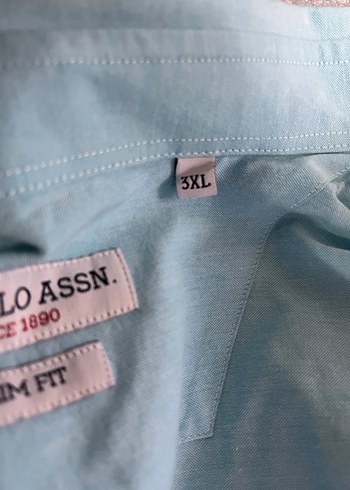 Mavi Uzun Kollu Keten Gömlek - Görsel 6