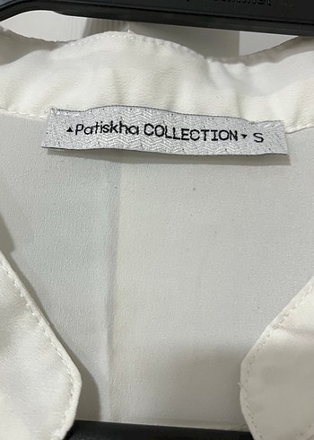 Düğmeli Beyaz Pamuklu Kadın Gömlek - Görsel 5