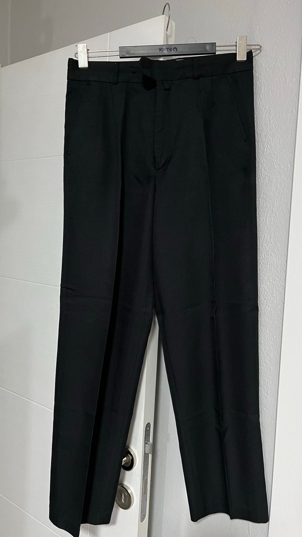 Erkek Siyah Kumaş Pantolon - Görsel 2